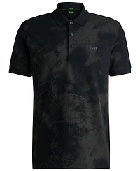 Boss by Hugo Men's Reflective Print Polo