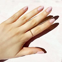 The Lovery Oval Link Ring 14K Yellow Gold