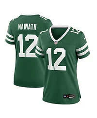 Nike Women's Joe Namath Legacy Green New York Jets Retired Player Game Jersey