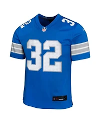Nike Big Boys and Girls Brian Branch Blue Detroit Lions Team Player Game Jersey