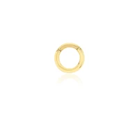 The Lovery Round Gold Charm Holder 10 millimeters