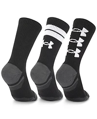 Under Armour Unisex Performance Tech 3-Pk. Moisture-Wicking Crew Socks