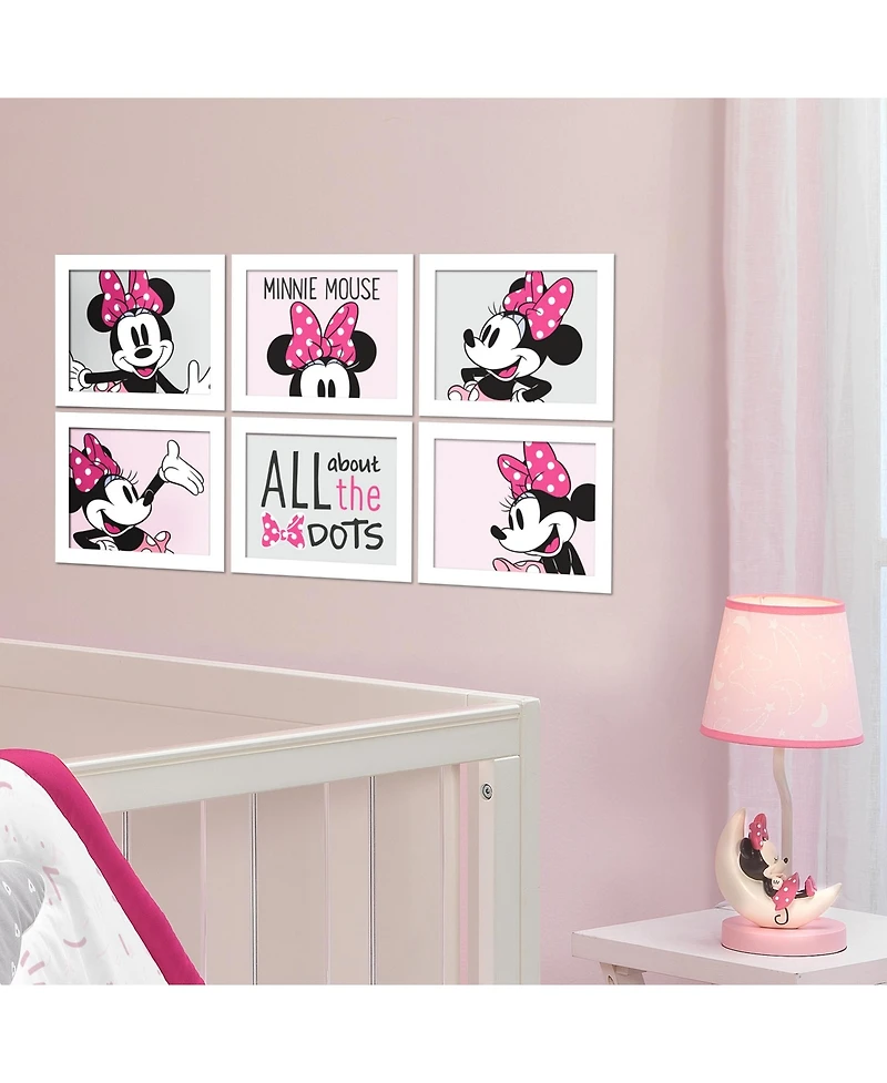 Lambs & Ivy Disney Baby Minnie Mouse Unframed Nursery/Child Wall Art