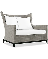 Captiva Extra-Wide Outdoor Chair and a Half