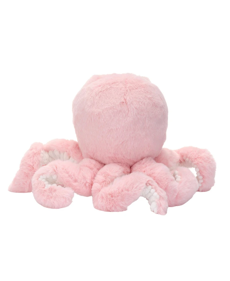 Lambs & Ivy Sea Dreams Pink Plush Octopus Stuffed Animal Toy - Bubbles