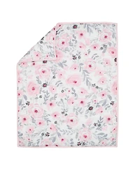 Bedtime Originals Blossom Pink Watercolor Floral 3-Piece Mini Crib Bedding Set