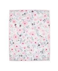Bedtime Originals Blossom Pink Watercolor Floral 3-Piece Mini Crib Bedding Set