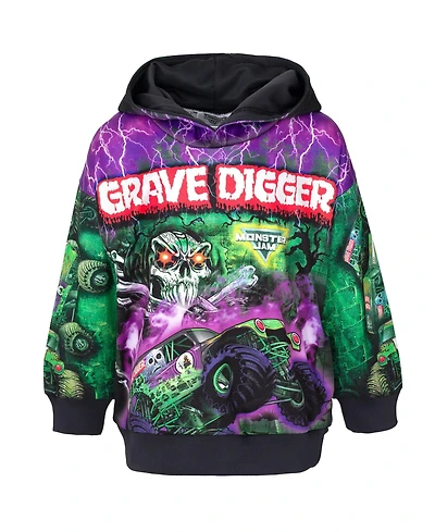 Monster Jam Toddler Boys Fleece Pullover Hoodie