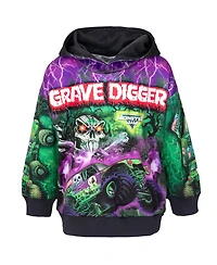 Monster Jam Toddler Boys Fleece Pullover Hoodie