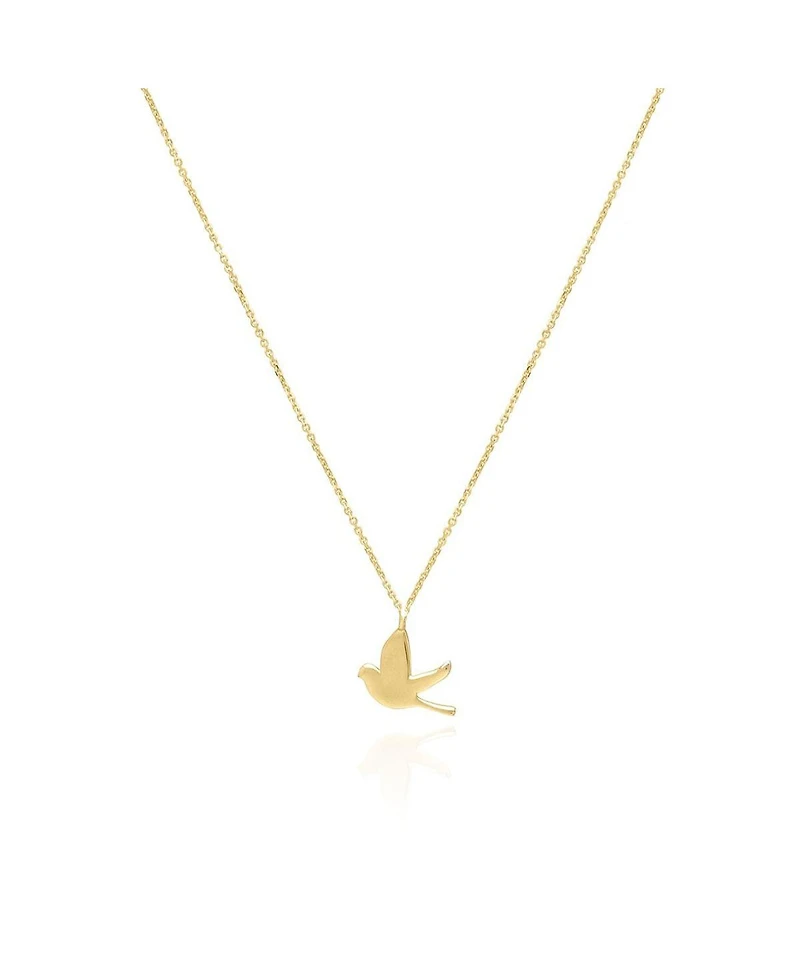 The Lovery Gold Dove Necklace 14K Gold