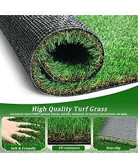 Simplie Fun 4x10ft Outdoor Artificial Grass Decor