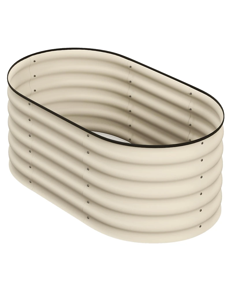 Galvanized Raised Garden Bed Kit (3.5' x 2' x 1.4')