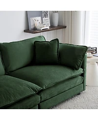 Streamdale Furniture Chenille Fabric Ottomans: Perfect Sofa Companions
