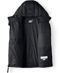 Lands' End Girls FeatherFree Insulated Hooded Packable Jacket