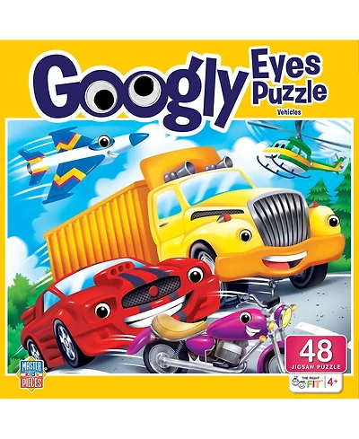 Masterpieces Googly Eyes - Vehicles 48 Piece Jigsaw Puzzle