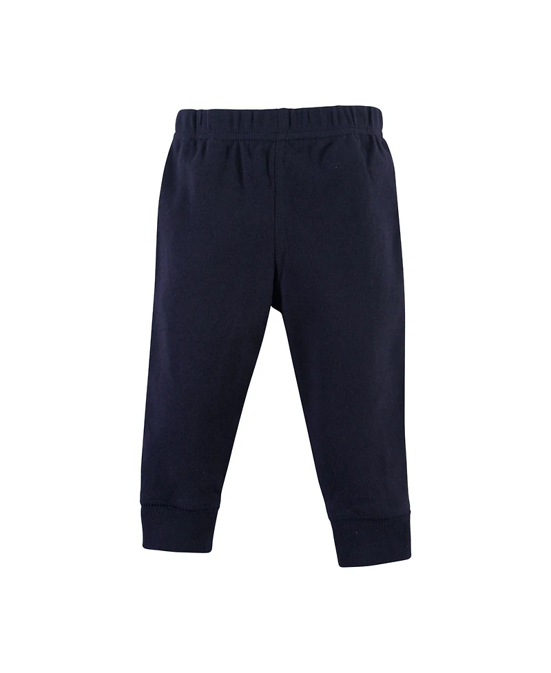 Hudson Baby Boys 3Pc Long Sleeve Bodysuit and Pant
