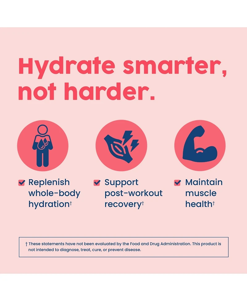 NativePath Native Hydrate, Zero Sugar, Electrolytes Powder with BCAAs, Mixed Berry Hydration, Keto & Paleo Friendly, 30 Servings