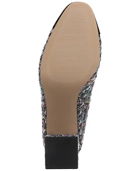 On 34th Tillyy Cap-Toe Block-Heel Pumps, Created for Macy's