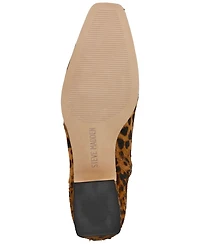 Steve Madden Women's Dusty Leopard Block Heel Booties
