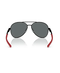 Scuderia Ferrari Unisex Polarized Sunglasses, FZ5002D