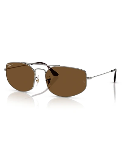 Ray-Ban Unisex Polarized Explorer 5 Sunglasses, RB3845