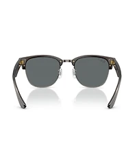 Ray-Ban Unisex Clubmaster Reverse Polarized Sunglasses, RBR0504S