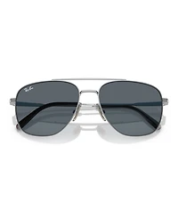 Ray-Ban Unisex Sunglasses, William Titanium RB8097