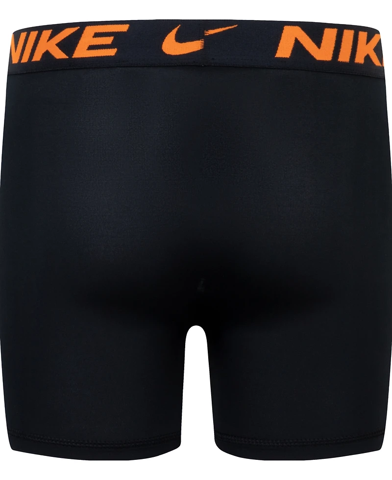 Nike Big Boys Dri-fit Polyester Color Pop Boxer Briefs Underwear, 5-Pack