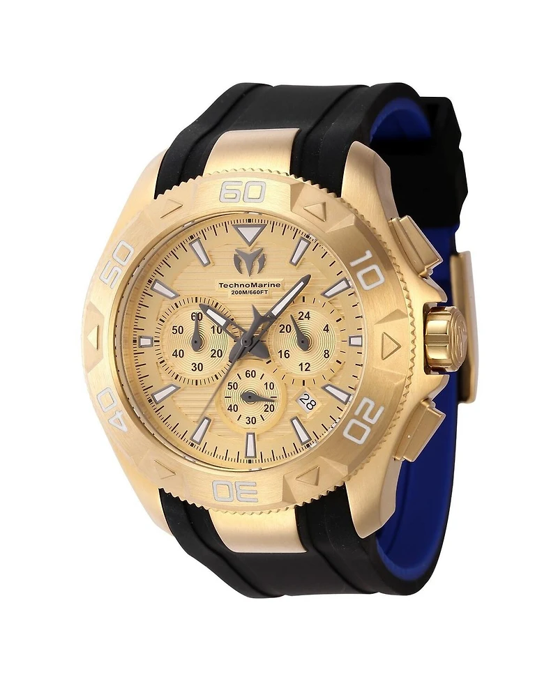 Technomarine Men's Tm-622003 UF6 Quartz Chronograph Gold