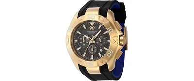 Technomarine Men's Tm-622004 UF6 Quartz Chronograph Black