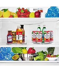 Sorbus Clear Acrylic Lazy Susan Organizer 3 Pack - for Fridge, Pantry, Cabinet, Table, Makeup, Set