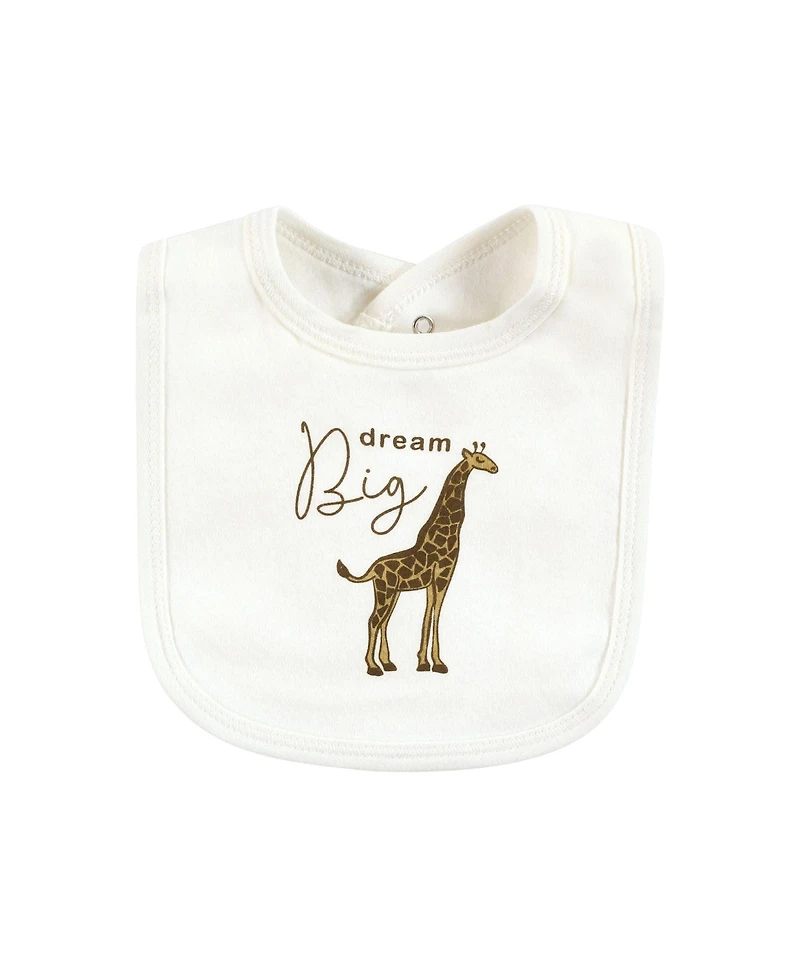 Touched by Nature Infant Boy Organic Cotton Bibs