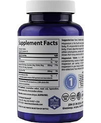 Trace Minerals Magnesium Tablets | Supports Normal Cellular, Muscle, Immune, Bone, and Nerve Function | Unflavored | 60 Tabs 300mg