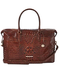 Brahmin Duxbury Leather Travel Weekender