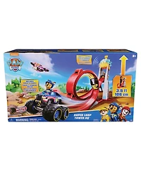 Paw Patrol Rescue Wheels Super Loop Tower with Chase Figure