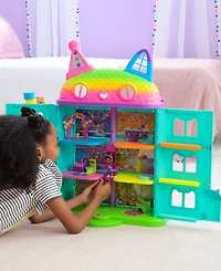 Gabby's Dollhouse 15 Piece Rainbow Celebration Dollhouse