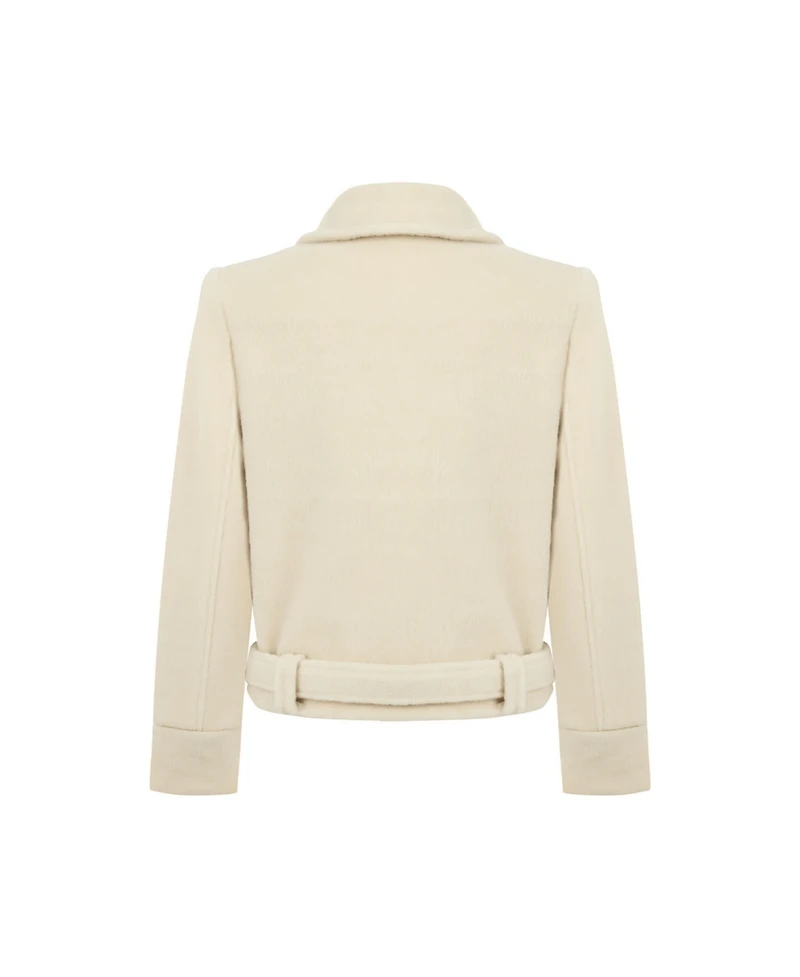 Nocturne Women's Shoulder Pad Short Coat