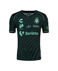 Charly Men's Green Santos Laguna 2024/25 Away Authentic Jersey