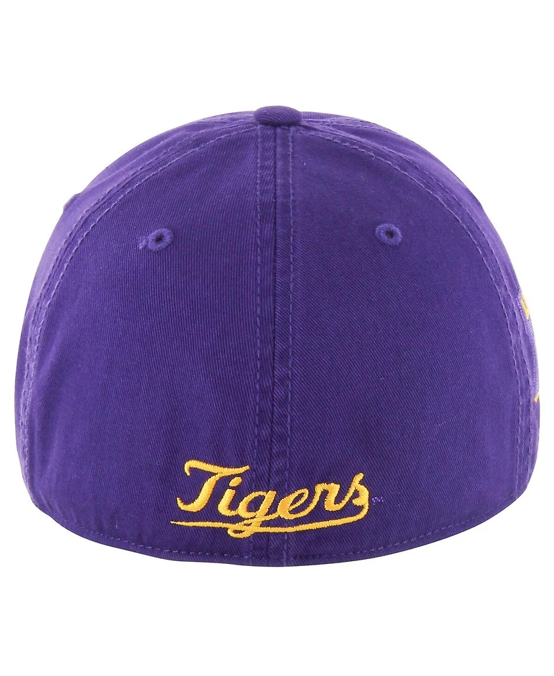 '47 Brand Men's Purple Lsu Tigers Vintage Sure Shot Franchise Fitted Hat