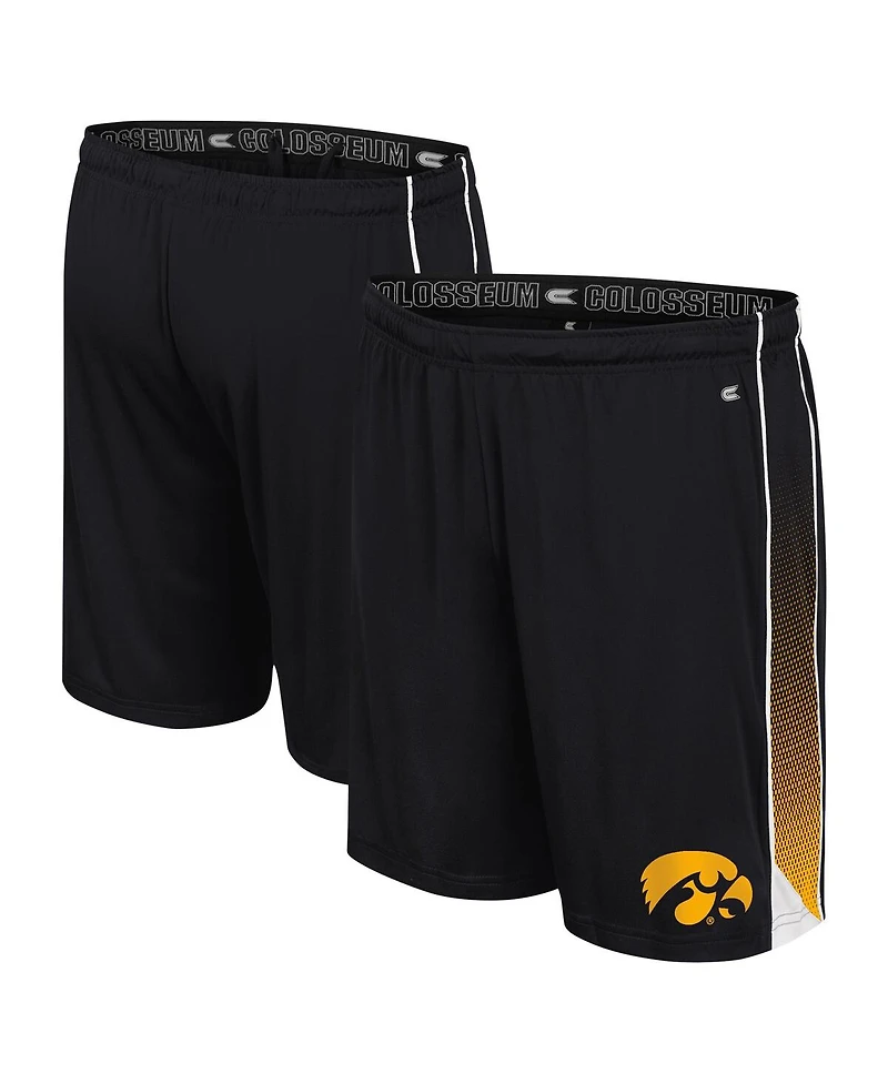 Colosseum Men's Black Iowa Hawkeyes Online Shorts