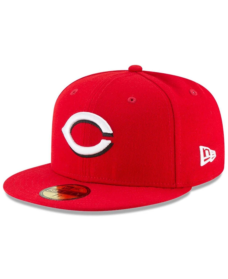 New Era Men's Red Cincinnati Reds National Baseball Hall of Fame 59FIFTY Fitted Hat