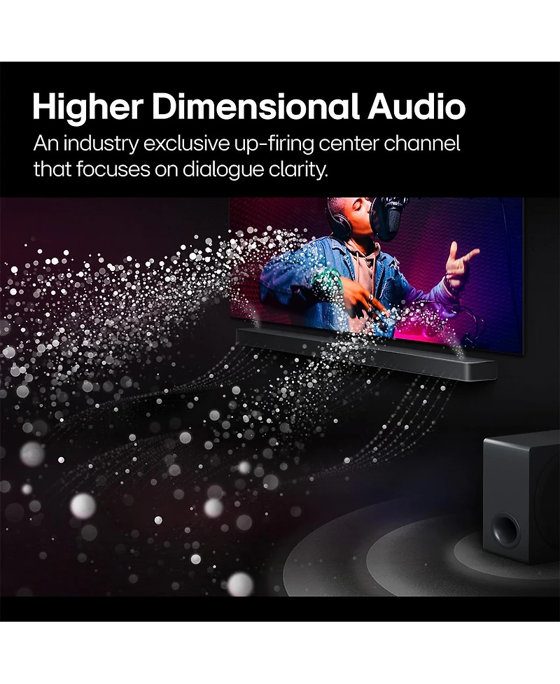 Lg S95TR 9.1.5-Channel Wireless Soundbar with Subwoofer & Rear Speakers