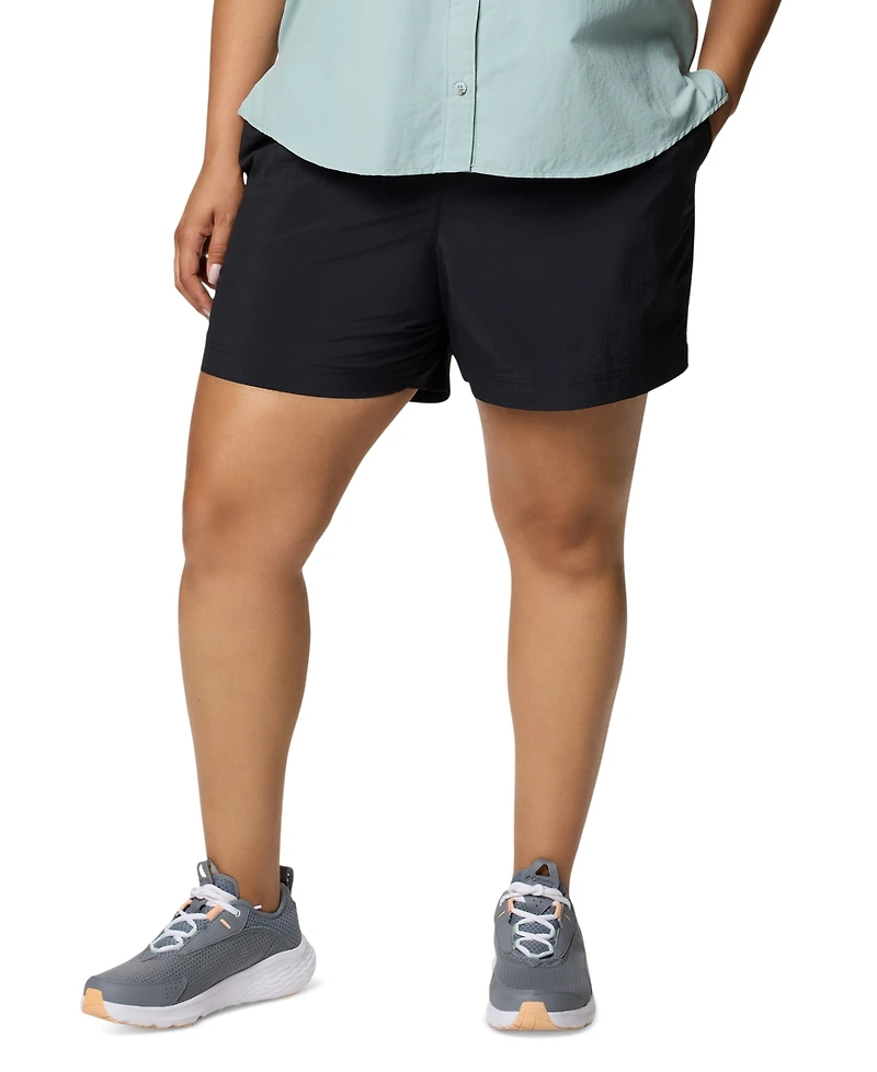 Columbia Plus Size Backcast Ii Mid-Rise Water Shorts