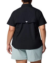 Columbia Women's Bahama Ii Button-Down Short-Sleeve Top