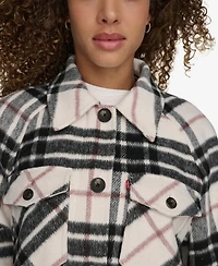 Levi's Women's Wool Blend Shirt Jacket