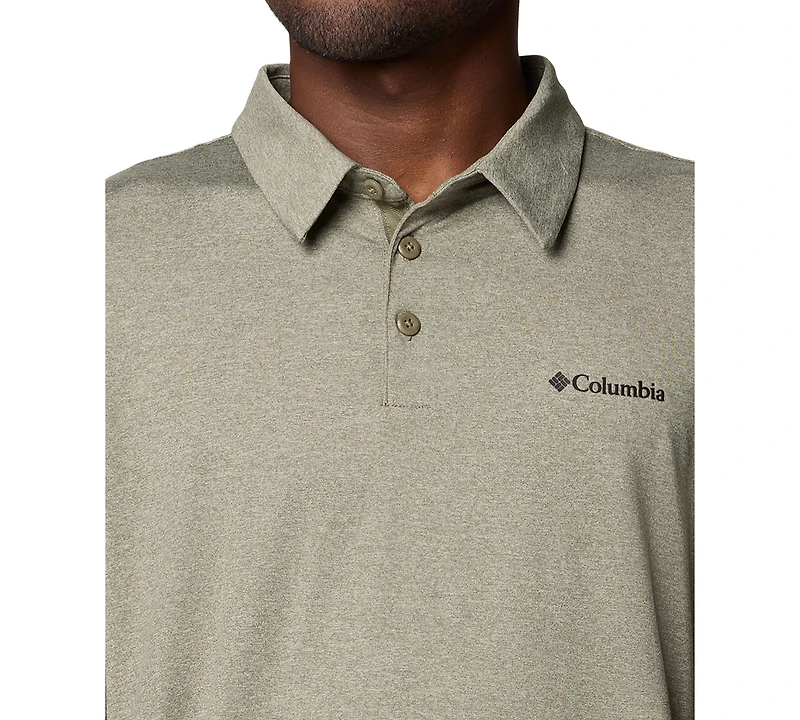 Columbia Men's Carter Short Sleeve Performance Crest Polo