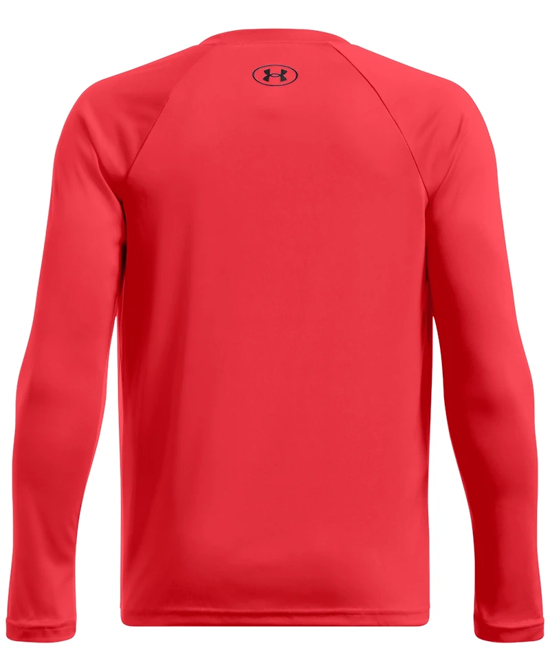 Under Armour Big Boys Tech Hybrid Print Fill Long Sleeves T-shirt