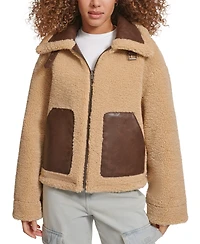 Levi's Women's Reversible Sherpa Shorty Jacket