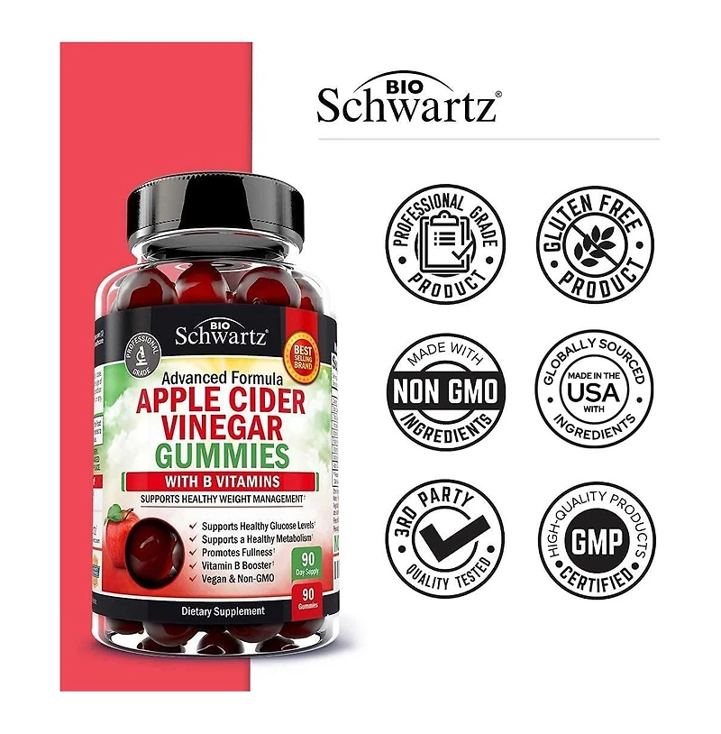 BioSchwartz Apple Cider Vinegar Gummies