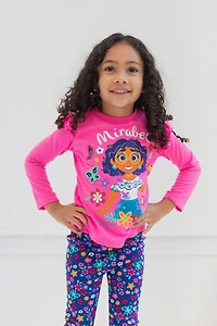 Encanto Girls Mirabel T-Shirt and Leggings Outfit Set